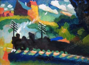 Vasilij Kandinsky - Dark Freshness - ART+PLUS vendita stampe su
