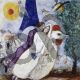 La sposa e lo sposo della Torre Eiffel - Chagall Marc